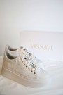 Modne białe sneakersy Vissavi